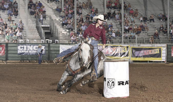 IFYR: Alto cowgirl in first place in pole bending